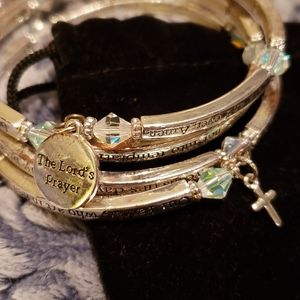 Lord's Prayer Wrap Bracelet